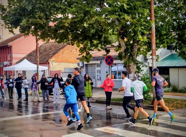 Доситејеви волонтери на окрепној станици