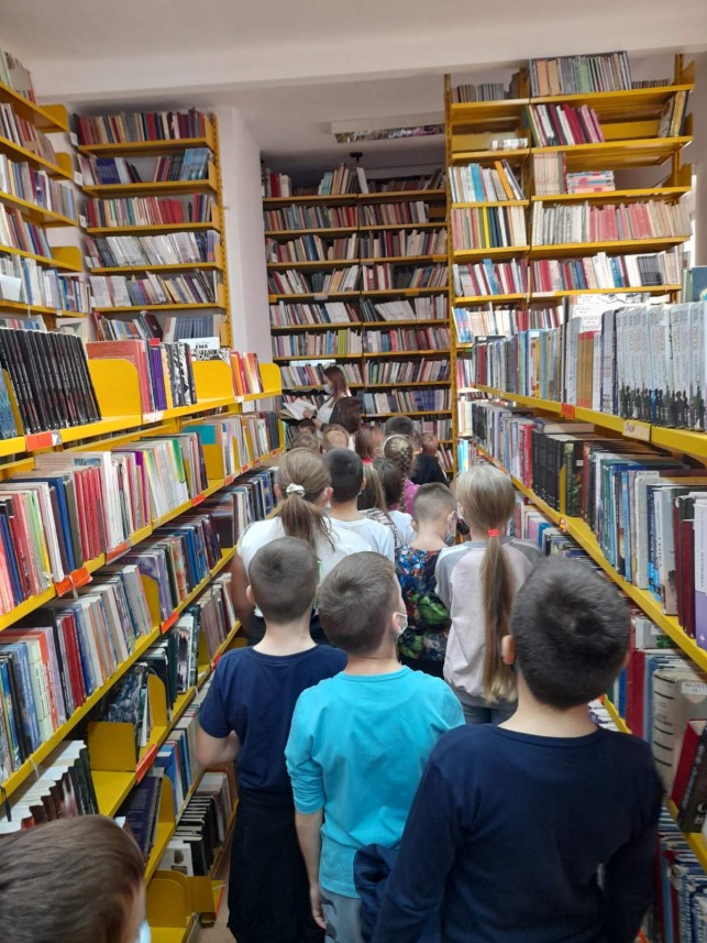 Ђаци другаци у Градској народној библиотеци “Жарко Зрењанин”